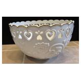 Lenox Floating Hearts Bowl & Contents