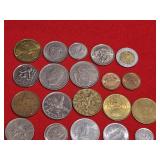 (25) Coins from Indonesia, Czech Republic,