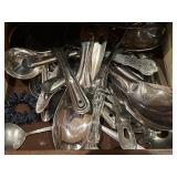 A Huge Lot of Stainless Steel Kitchen Ware