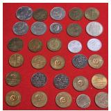 (30) Coins from Sweeden, Austria, Germany & the