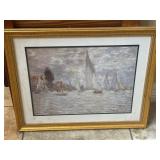Framed Print of Claude Monet