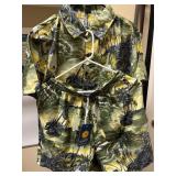 NWT Sz 2XL SIDH Hawaiian Aloha Shirt & Shorts Set