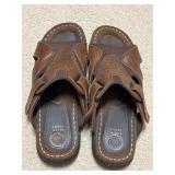 Earth Spirit Men's Leather Fisherman Slide
