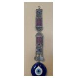 Turkish Carpet Wall Hanging with an Evil Eye