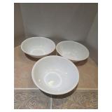 (3) 8.5"×2.25" Serving Bowls