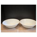 (2) 10.25"×3"  Large Serving Bowls