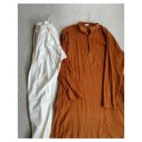 Mens XL Burnt Orange Tunic/Harem Pants Set