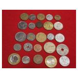 (25) Coins from Sweeden, Norway, Denmark, UK &