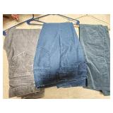 (3) Sz 6 Ann Taylor Loft Corduroy Pants
