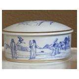 Limoges Porcelain Trinket Box: Artoria Hoopee