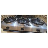 Bella Triple Slow Cooker and Buffet Server