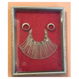 Framed Piece W/ a Traditional Afghan Kuchi Tribal