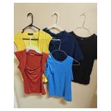 (5) Sz S-XL Womens SS Tops