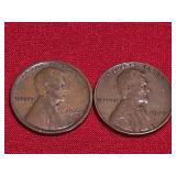 (1) 1909 & (1) 1946 Pennies
