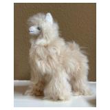 Alpaca Hand Made Stuffed Plush Doll Animal Fluffy