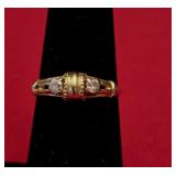 Sz 6 18K Gold Ring 2.3 Grams
