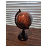 Hosley 10-Inch Decorative Globe on Wooden Stand,