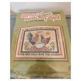 NEW Rooster Cross Stitch Kit