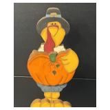 Thanksgiving Turkey  Pilgrim Handmade Wooden