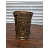 Antique Imperial Glass Carnival Glass Tumbler in