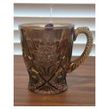 Imperial Glass Carnival Glass Coffee Mug in a