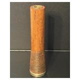 Antique Wood Textile Mill Bobbin Spools Candle