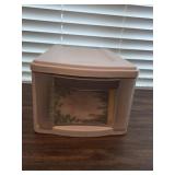 Sterilite Sliding Drawer Container w/Spiral Note