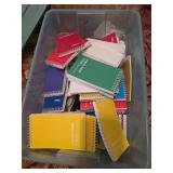 Bin of Memo Books