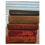 (5) Antique & Vtg Books