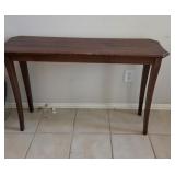 45"ï¿½13"ï¿½29" Wooden Entryway Table
