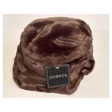 NWT George Brown Faux Fur Bucket Hat