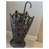 24" Wrought Iron Umbrella Holder