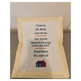 Messy House Cross Stitch