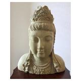 15" Chinese Goddess Bust
