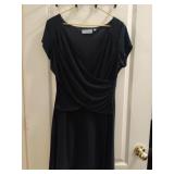 Sz L B-Slim Black Strech Dress