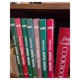 (7) Southern Living Annual Cookbooks & Betty