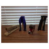 (4) Assorted Staplers