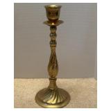 Solid Brass Tall 15"  Candle Holder 1" or 2"