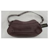 Connections Small Burgandy Hand Bag