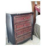 Wooden Multi Drawered Nightstand 1ft x 2ft x 2.5