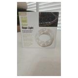 NIB Solar Rope Light 50 LED Lamps 16Ft