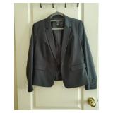 Sz 10P LIZ CLAIBORNEï¿½ Stone Grey Suit Jacket