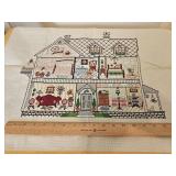 Large House Cross Stitch