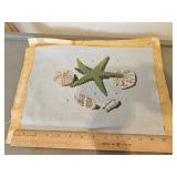 Blue Seashell Cross Stitch