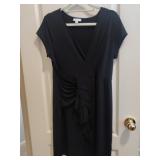 Sz L New York Companyï¿½ Black Stretch Dress