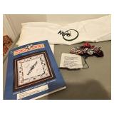 VTG Monopoly Cross Stitch Kit Unfinished