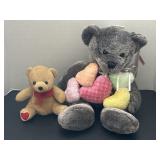 (2) Happy Valentines Days Teddy Bears