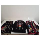 (1) NWT S/M X-Mas Sweater & (2) Embroidered V