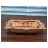 Japanese Lusterware Floral Jewelry or Small