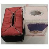 (2) Tissue Box Holders